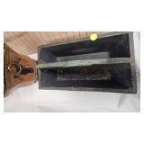 Wood Carrier Box and Planter, owl letter opener