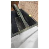 Wood Carrier Box and Planter, owl letter opener