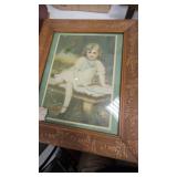 Pictures, pillow cover and vanity lot