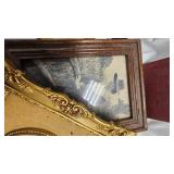 Pictures, pillow cover and vanity lot