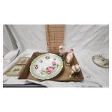 Set of 3 Cockatoo Porcelain Birds
