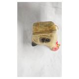 Variety of Vintage Figurines, Christmas Décor and Pulled Glass Vase