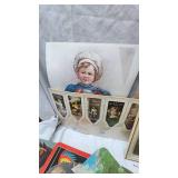 Lot of Vintage Advertising Fans and Pictures