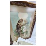 Lot of Vintage Advertising Fans and Pictures