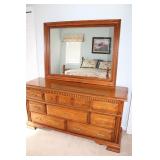 Colonial Dresser & Mirror