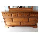 Colonial Dresser & Mirror