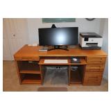 Oak Computer Desk