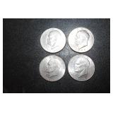 1976-D & 1977-D U.S. Eisenhower Dollars
