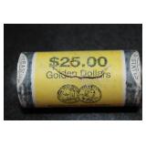 2000 U.S. Sacagewea Uncirculated $25 Mint Coin Roll