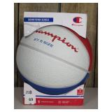 Champion Downtown Basketball 27.5" - Red/White/Blue: Size 5