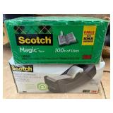 Scotch Magic Tape and Desk Dispenser