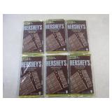 (B-1) 6 Giant 25pc Hershey