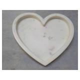 Marble Heart Tray 8 x 8"...