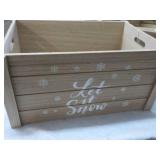 Décor Crate 19 x 13 x 10:- slight ...