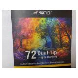 Pagather 72 Dual Tip Acrylic Marker...