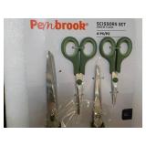 Pembrook 4 pc Scissor Set and Extra...