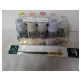 Acrylic Paint and Art Brush...