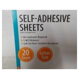 Self - Adhesive Sheets...