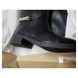 A New Day Black Boots size 8...