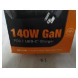 140 W GaN USB-C Charger...