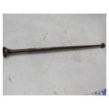 Shower Bronze Curtain Rod...