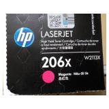 HP Laser Jet 206X Magenta Toner Car...