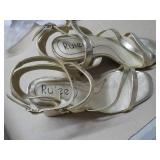 Ruiee Gold Sandals size 9.5...