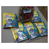 Bark Pet Toy and Meow Mix Treats...