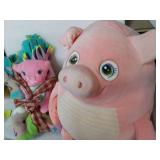 Stuffed Pig and Throw...