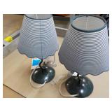 2 Room Essentials Table Lamps...