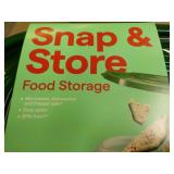 6 Snap and Store Containers with Li...
