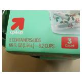 6 Snap and Store Containers with Li...