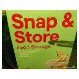 6 Snap and Store Containers with Li...