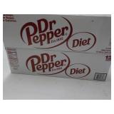 2 Diet Dr Pepper 12 packs ...