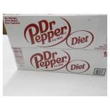 2 Diet Dr Pepper 12 packs ...