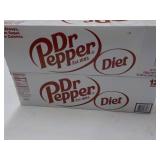 2 Diet Dr Pepper 12 packs ...