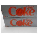 2 Diet Coke 12 packs...