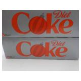 2 Diet Coke 12 packs...