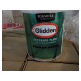 10 quarts Glidden Paint- variety of...