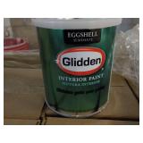 10 quarts Glidden Paint- variety of...