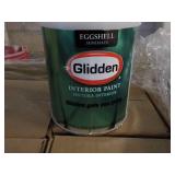 10 quarts Glidden Paint- variety of...