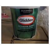 10 quarts Glidden Paint- variety of...