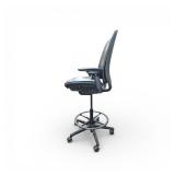 Steelcase Amia Leather Drafting Chair