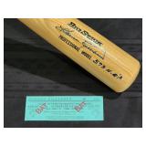 Autographed Big Stick Professional by Minnesota Twins HOF Great "Harmon Killebrew"