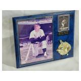 New York Yankees HOF Great "Mickey Mantle" Plaque