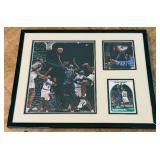Kevin Garnett Autograph Custom Framed and Matted 11x14" Piece