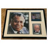 James Earl Jones Autograph Custom Framed and Matted 11x14" Piece