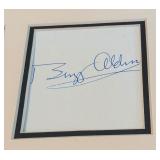 Buzz Aldrin Autograph Custom Framed and Matted 11x14" Piece