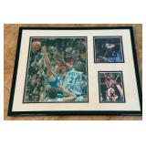 Kevin Garnett Autograph Custom Framed and Matted 11x14" Piece