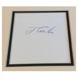 Jimmy Carter Autograph Custom Framed and Matted 11x14" Piece